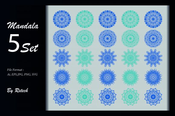 Download Mandala Ornamental Background Set - Premium Resources