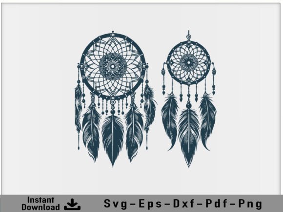 Download Dreamcatcher SVG Vector Silhouette File - Dreamcatcher svg Collection