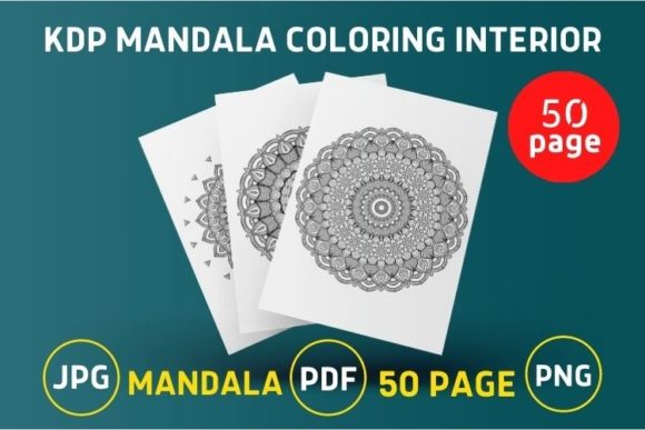 Download Mandala Coloring Book KDP Design - Coloring book Collection