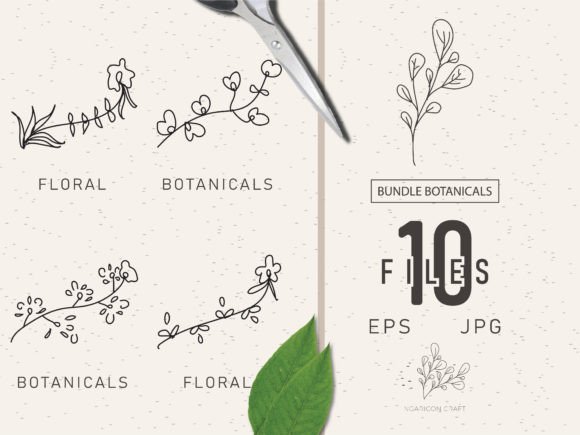 Download Floral Element Bundle 50 - Premium Resources