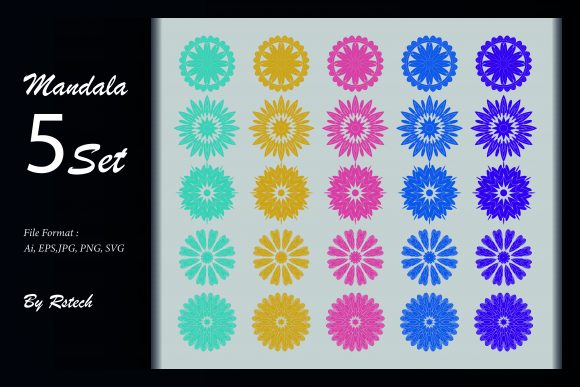 Download Mandala Ornamental Background Set - Premium Resources