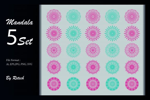 Download Mandala Ornamental Background Set - Premium Resources