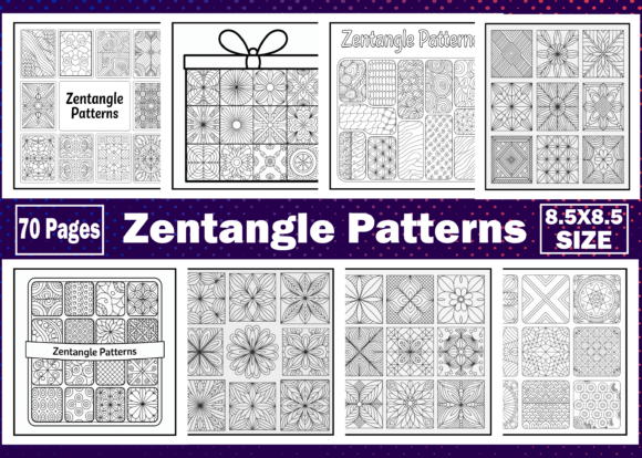 Download Zentangle Patterns Adults Coloring Book - Coloring book Collection