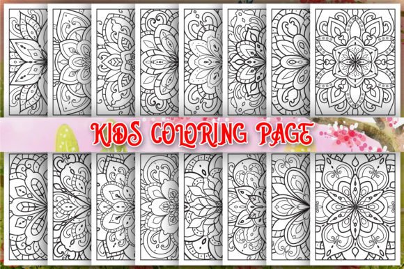 Download Kids Mandala Flower Coloring Book Page - Coloring book Collection