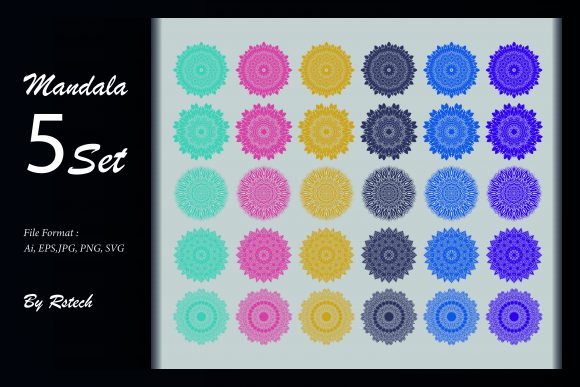 Download Mandala Ornamental Background Set - Premium Resources