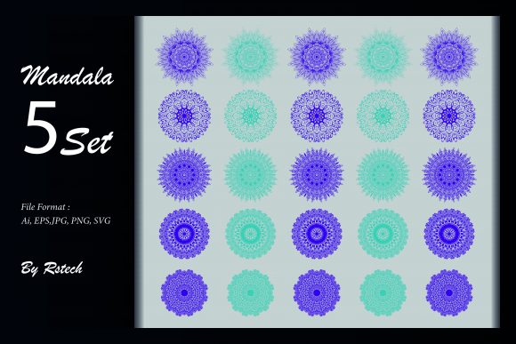 Download Mandala Ornamental Background Set - Premium Bundle