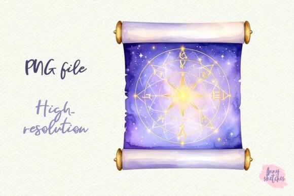 Download Mystic Scroll Sacred Geometry Clipart - Sacred geometry Collection