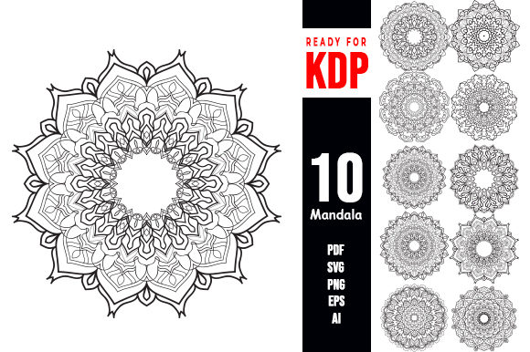 Download Coloring Book Mandala Set&nbsp;&nbsp; - Coloring book Collection